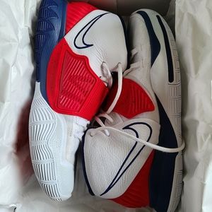 Kyrie 6 red/blue/white